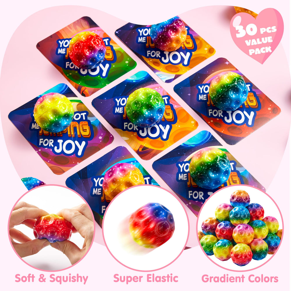 JOYIN valentine-card-design image features sturdy backing and festive designs.