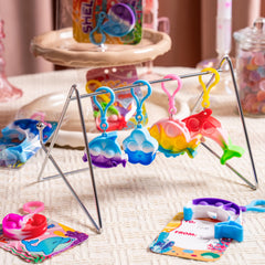 JOYIN bubble-pop keychain dolphin feature for stress relief and portable fun.