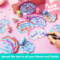 JOYIN valentines cards with space for To and From