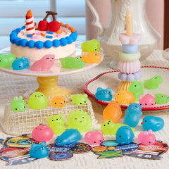 JOYIN dinosaur mochi squishies are bright and squeezable for focus during activities
