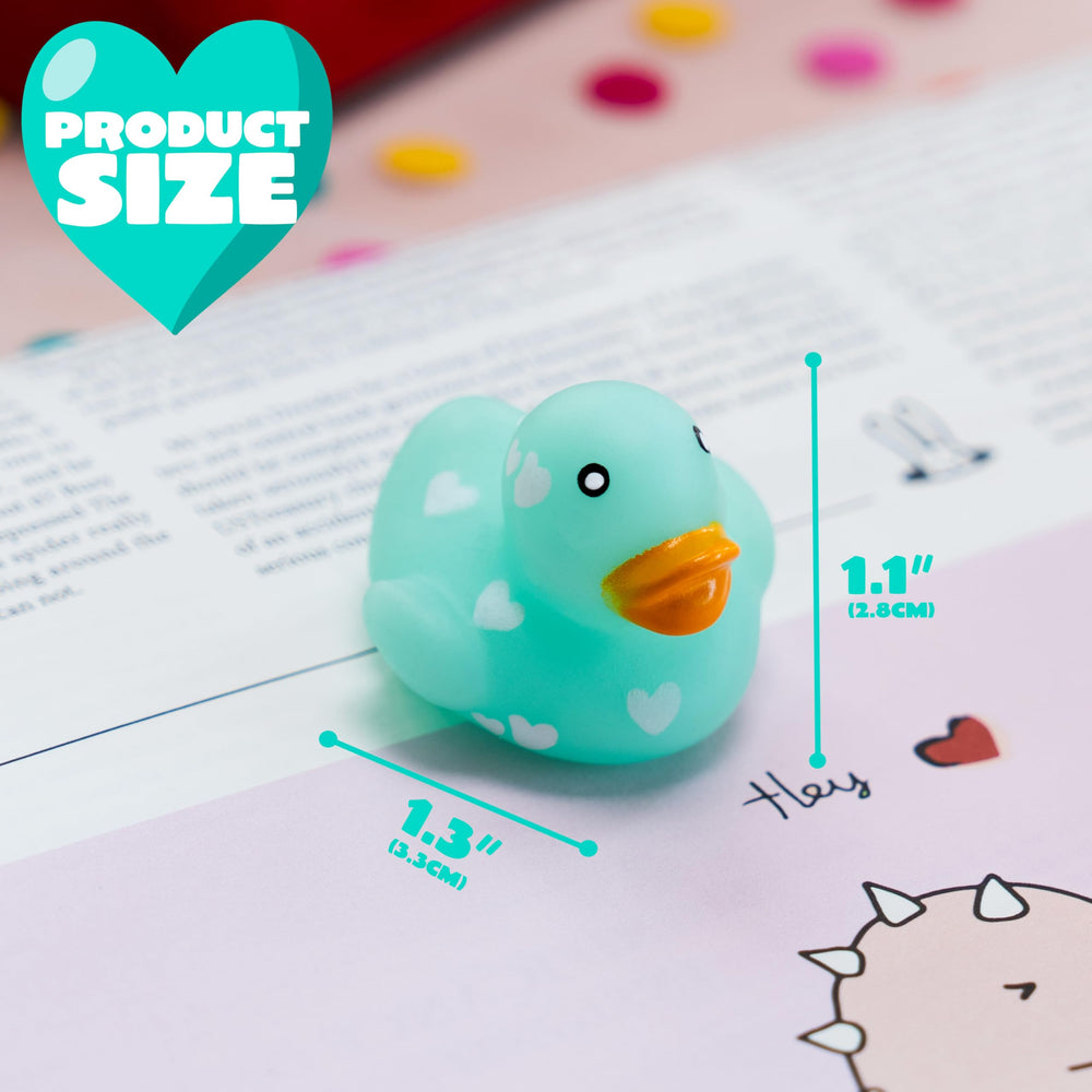 JOYIN color-varied duckies in red pink mint purple for fun gifts.
