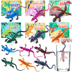 JOYIN color-changing lizard toy revealed in warm water for classroom fun