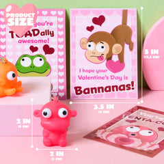 JOYIN valentines party favors with popping-eye cards for celebrations.