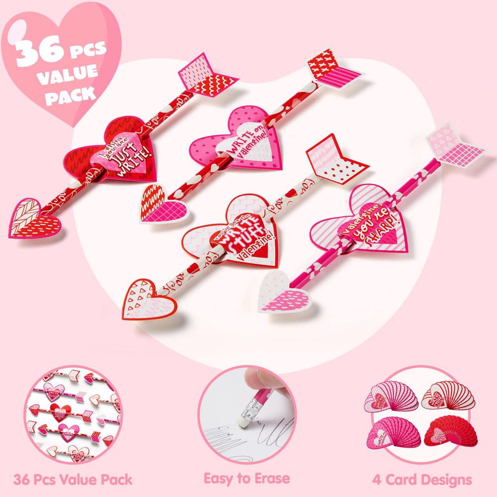 JOYIN valentines party favor set ideal for kids celebrations.