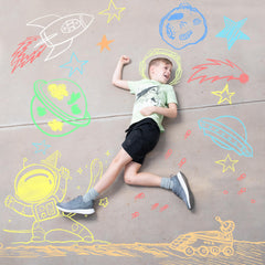 Joyin vibrant colors inspire imaginative outdoor play and drawings.
