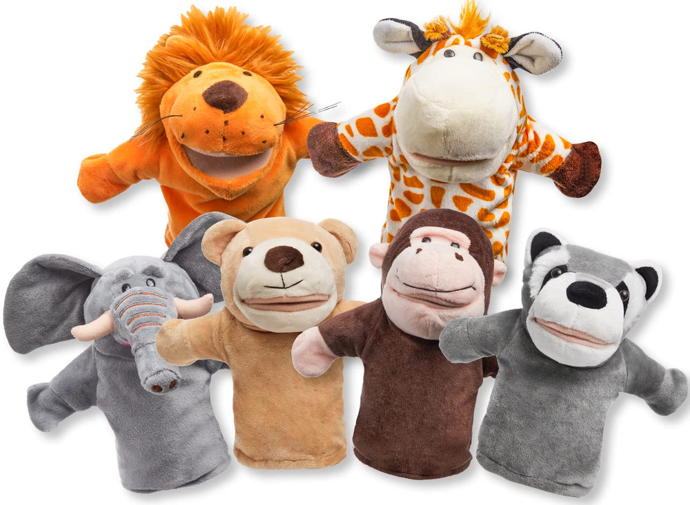 JOYIN washable puppets for quick cleanup after play.