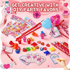 JOYLOKY gift ribbons to finish handmade Valentine favors with polish