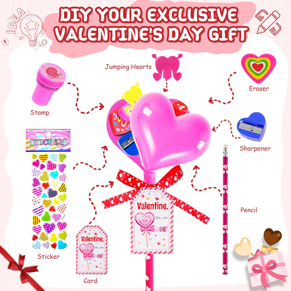 JOYLOKY jumping hearts add playful decor and classroom rewards