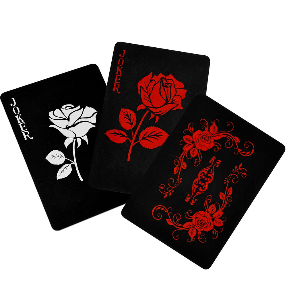 Joyoldelf dark background readable card faces for high visibility during night games