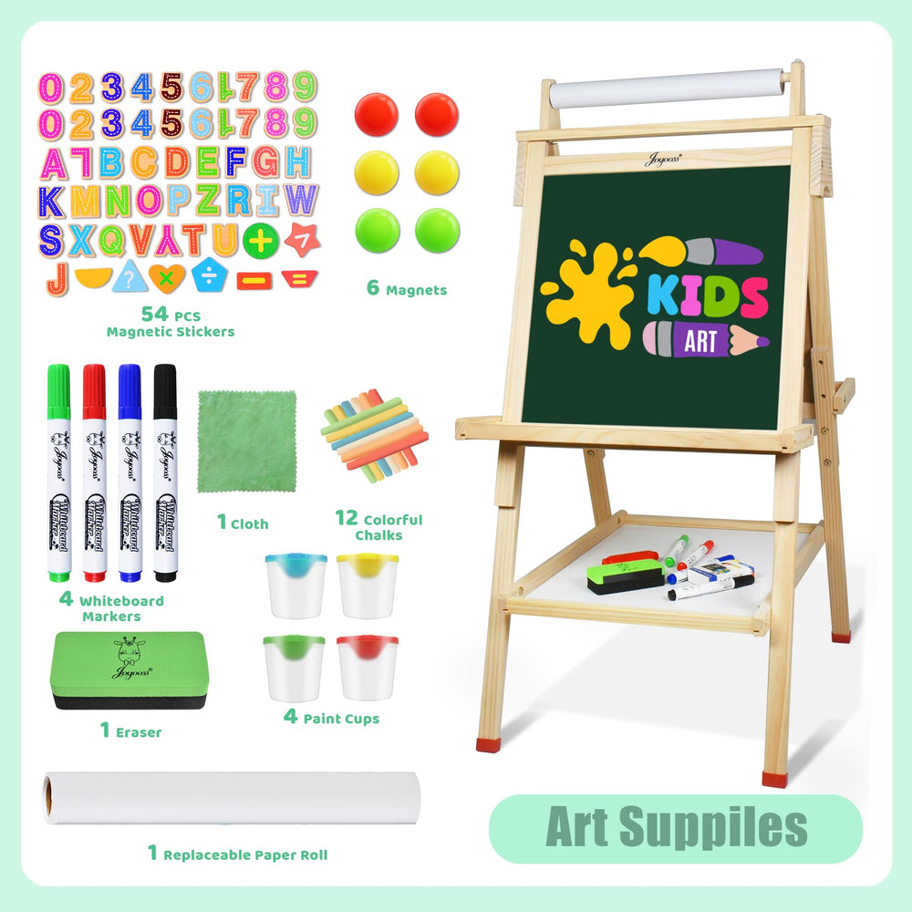 Joyooss easel paper roll surface ready for drawings.