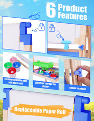 JOYOOSS paper roll accessory enables continuous drawing during playtime