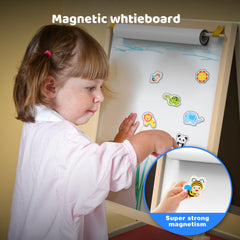 Joyooss LCD Easel safety features and child-friendly design encourage independent play