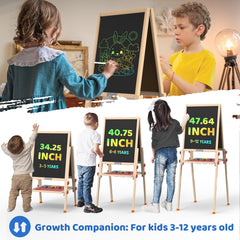 Joyooss LCD Easel glow screen engages kids with interactive drawing sessions