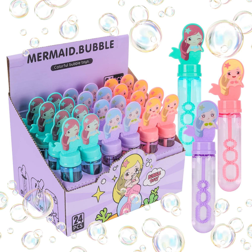 JOYYPOP mermaid bubble wand style A for colorful bubbles at parties