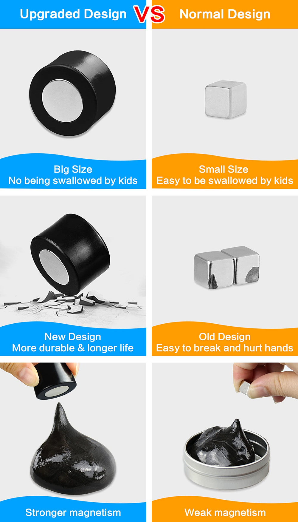 JOYPRO Magnetic Slime Putty makes a thoughtful gift for kids and adults.