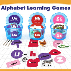 Joyreal photo cards provide visual prompts to reinforce word associations.