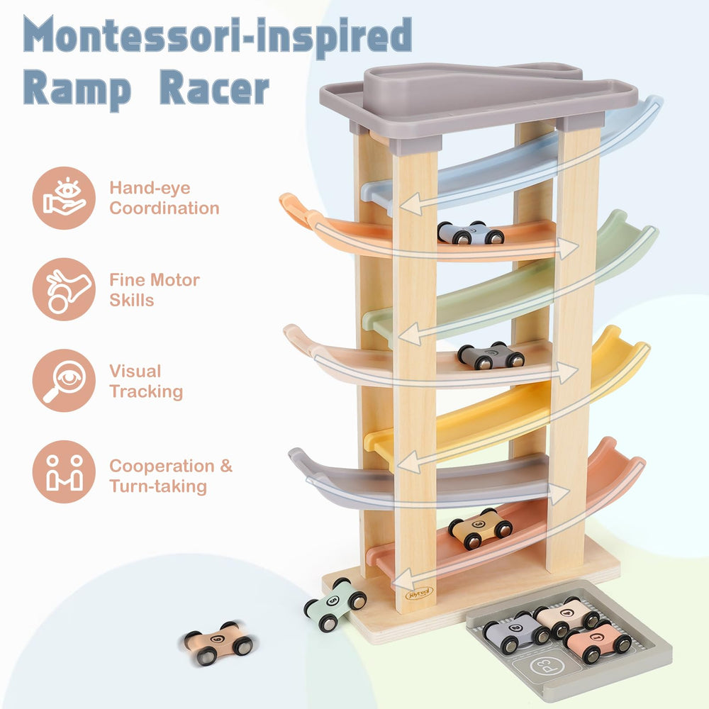 Joyreal top parking spot doubles as a race track for speed play