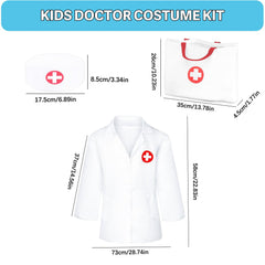 JOYSINTOY medical tray and accessories inspire nurturing care during pretend checkups.
