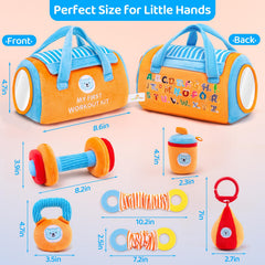 JoySpark Toys baby-safe mirror supports self-recognition and curiosity.
