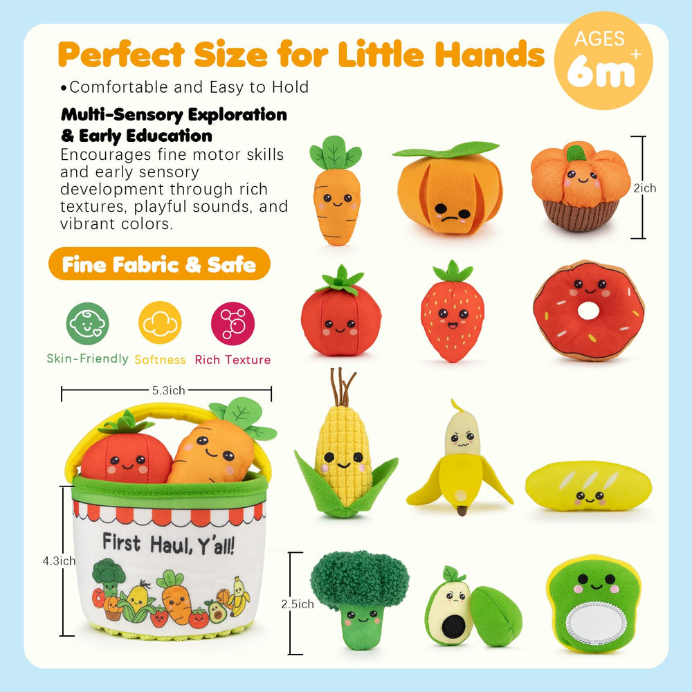JoySpark Toys peel orange builds hand strength and fine motor.