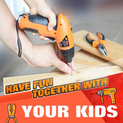 JoyTown Kids Rechargeable Battery powers cordless operation for crafting