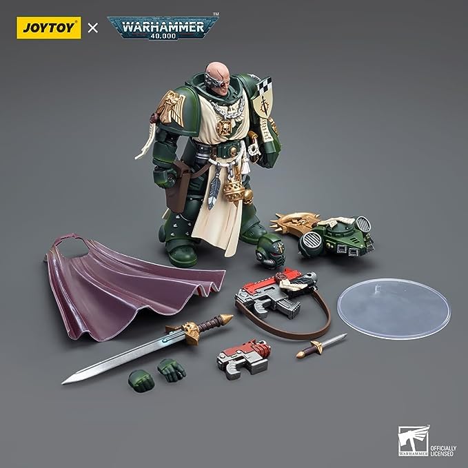JOYTOY Dark Angels Master ready for diorama display and photos.
