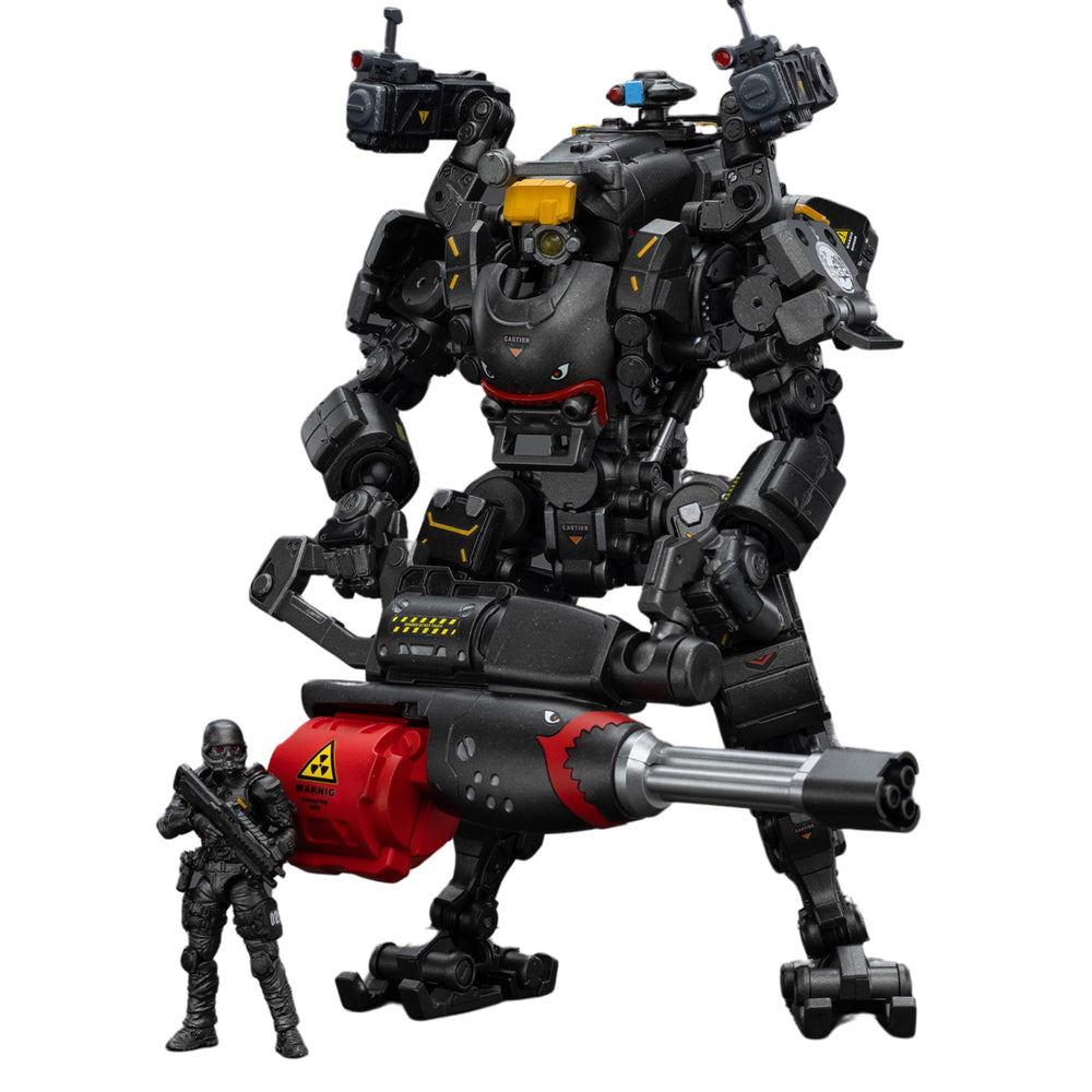 JOYTOY 86-II mecha PVC figure with vintage paint finish ideal for display or gifting.