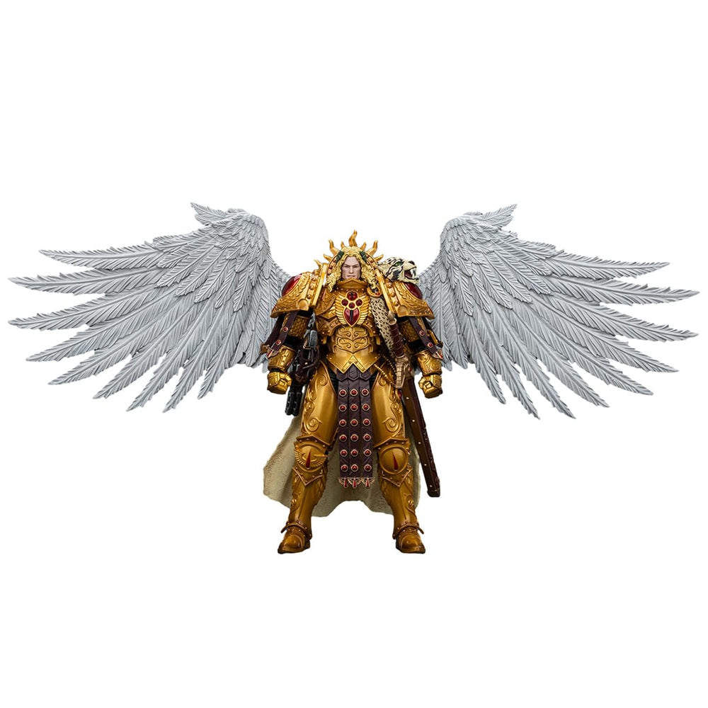 JOYTOY Sanguinius accessories included for versatile display setups.
