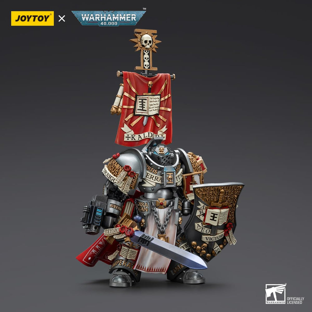 JOYTOY Kaldor Draigo close-up armor texture and weathered paint