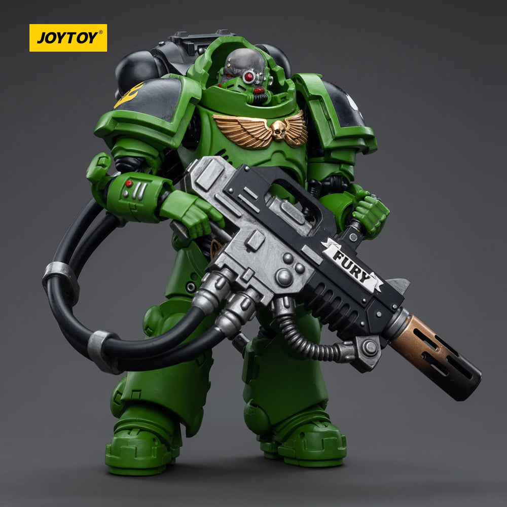 JOYTOY Salamanders Bragar display-ready figure for shelves.