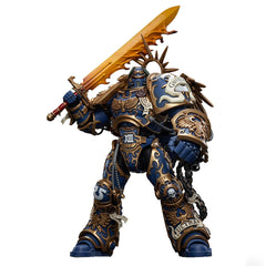 JOYTOY Ultramarines Guilliman fully-articulated enables dynamic display poses