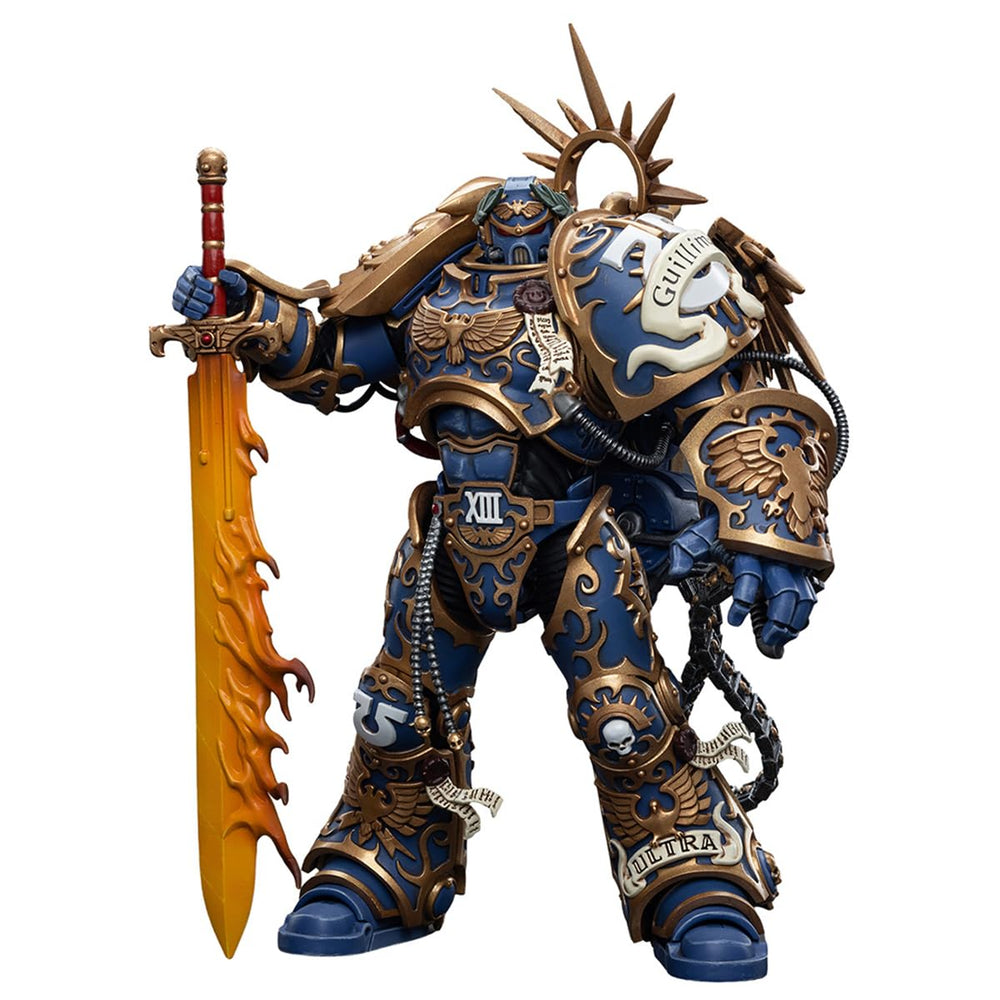 JOYTOY Ultramarines Guilliman vintage-packaging enhances shelf presence
