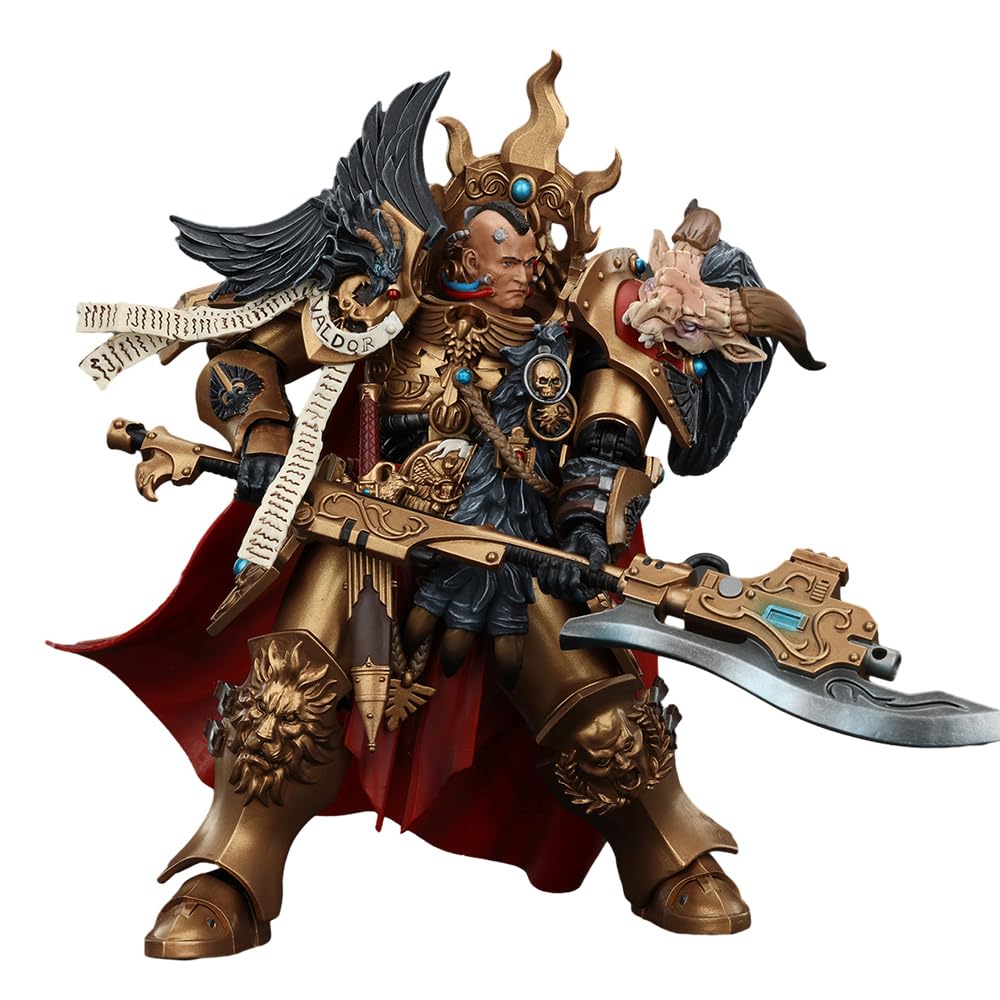 JOYTOY Constantin Valdor articulation enables flexible battle-ready posing