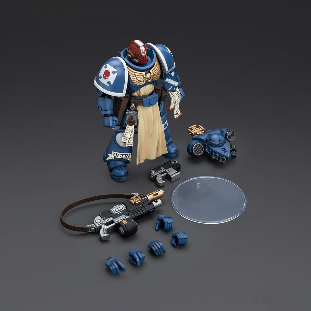 JOYTOY Ultramarines Sternguard Sergeant collectors display ready.