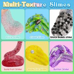 Joytry Sports Slime Kit snow fizz slime with crackle and subtle pops