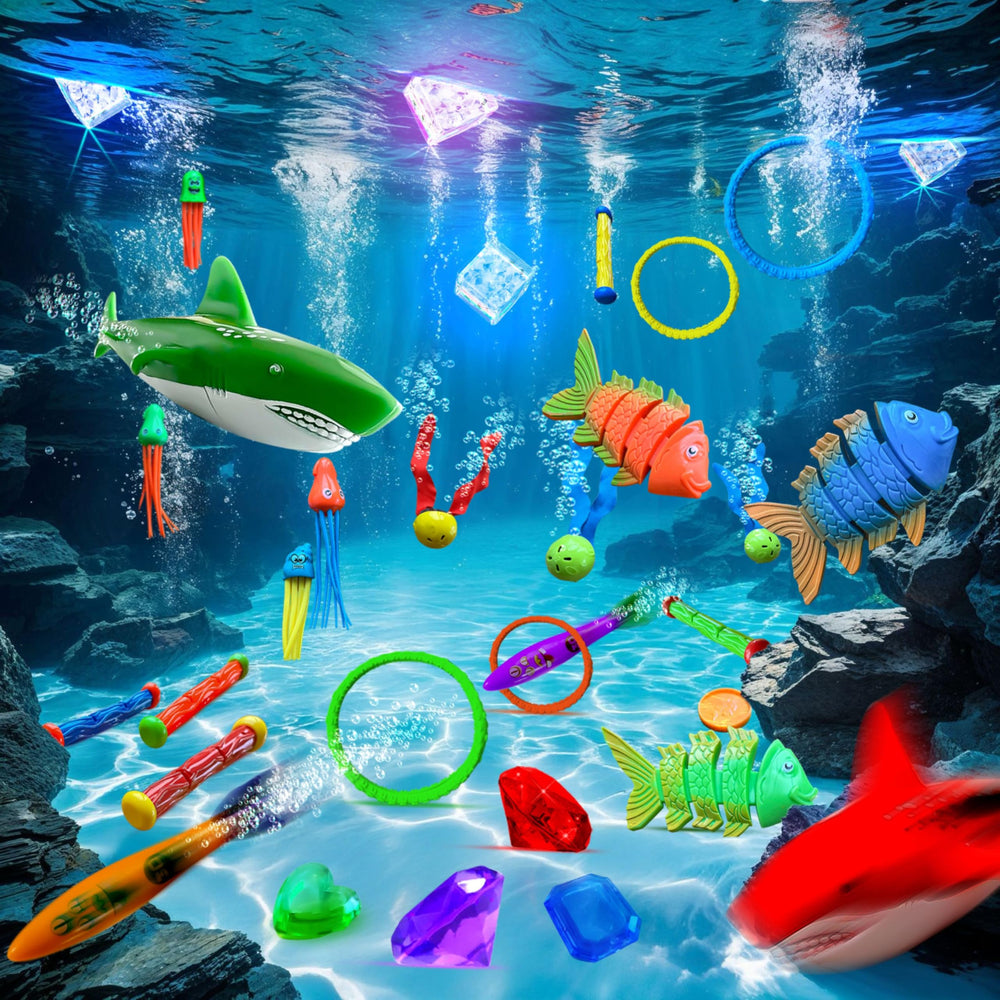JoyX pirate treasure gems spark imaginative underwater treasure hunts.
