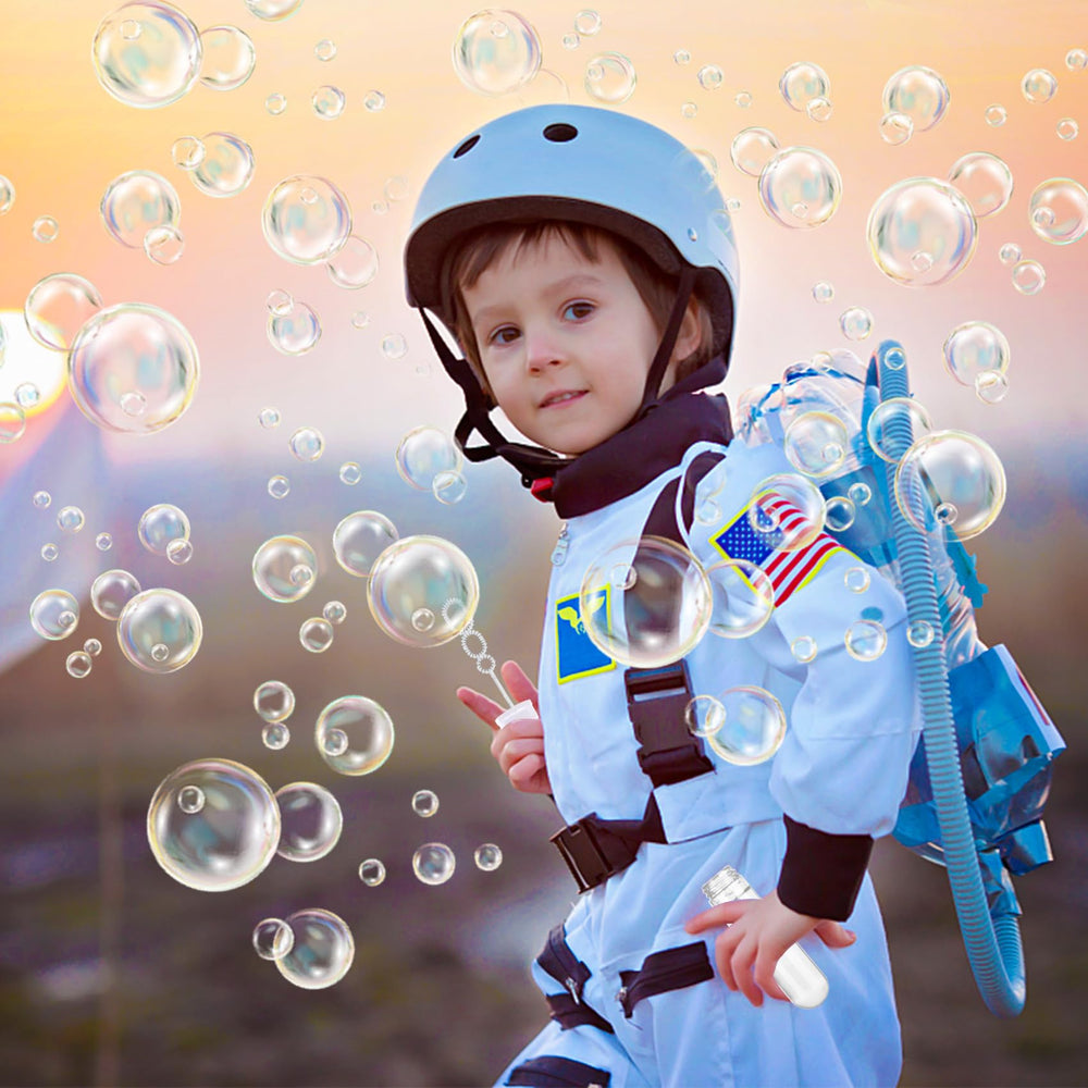 JOYYPOP space bubble wands arrive in matched packaging for protection.