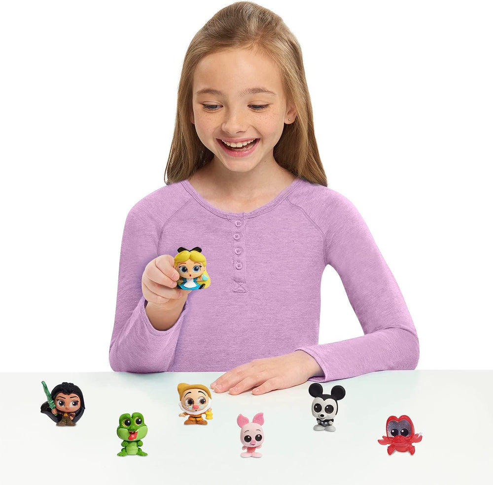 Each JP Disney Doorables figure stands about 1.5 inches tall for display