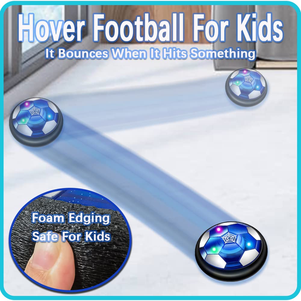 JRD&BS WINL hover ball's durable design supports active play and bumps.