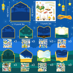 Jremreo mosque scene cards: 24 cards in eight designs for classroom learning
