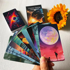 Jrskvaro Cosmic timing artwork enhances focus during divination sessions.