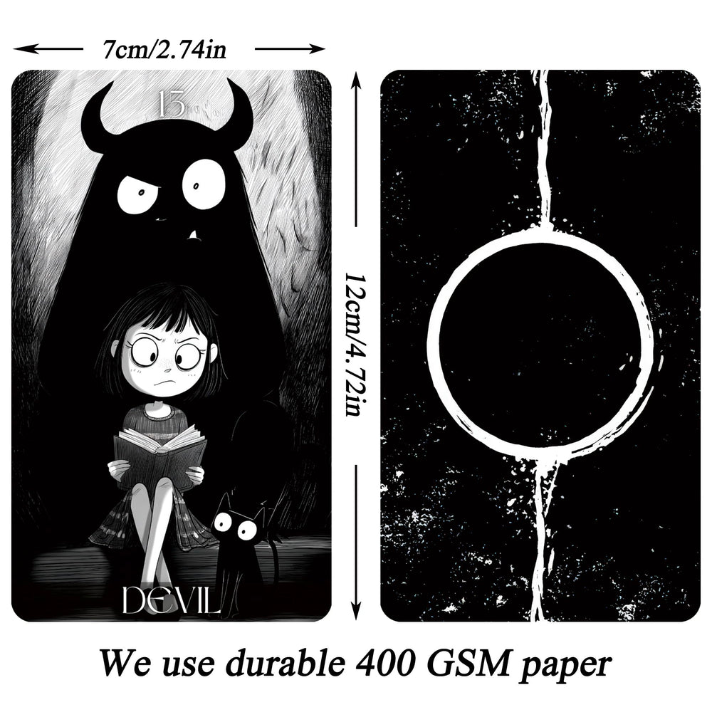 Jrskvaro Dark Whimsical Minor Arcana artwork adding atmosphere to daily fortune telling