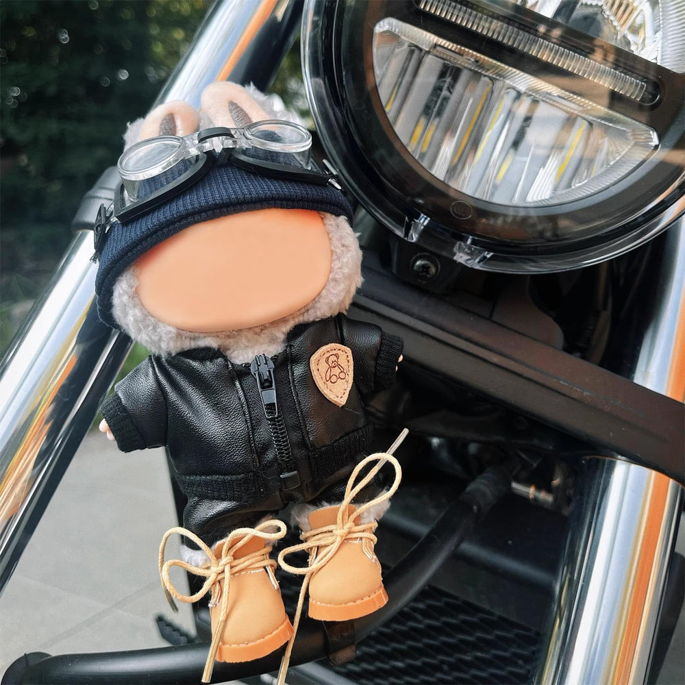 JSINMA Labubu mini retro camera strap enhances photo prop setups