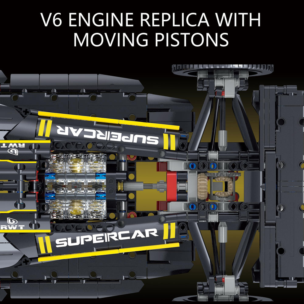 JSINMA Technic F1 RS20 suspension and chassis showcase authentic engineering