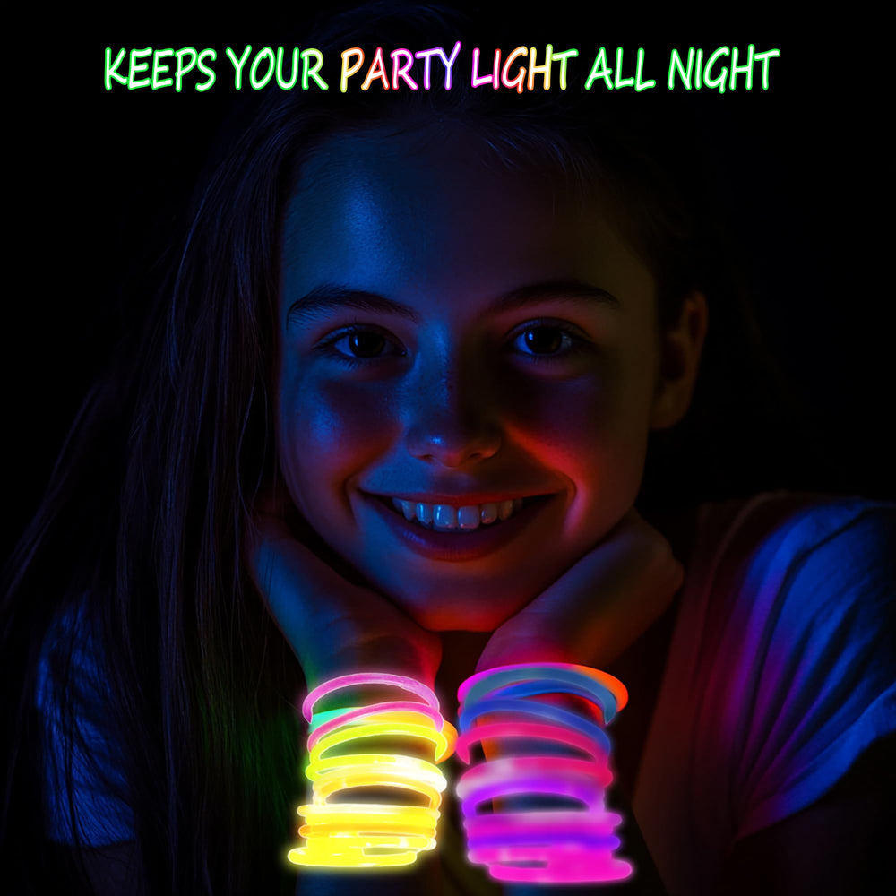 JSronms kids glow sticks are safe and non-toxic for playtime