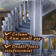 JstFrU DND dice tower multi-layer ladder enhances randomness in outcomes.