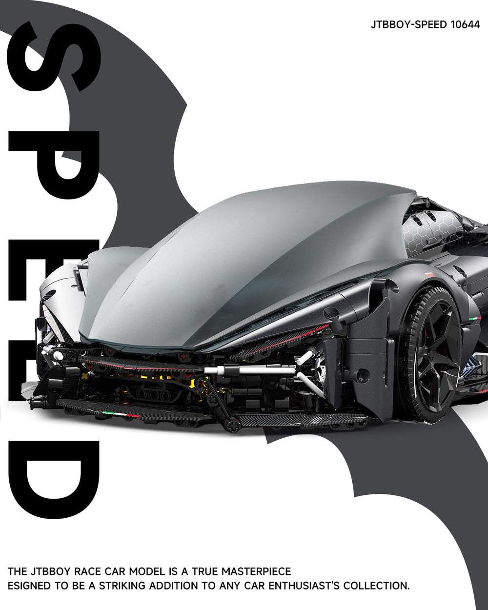 JTBBOY front aero detail emphasizes aggressive stance and precision lines