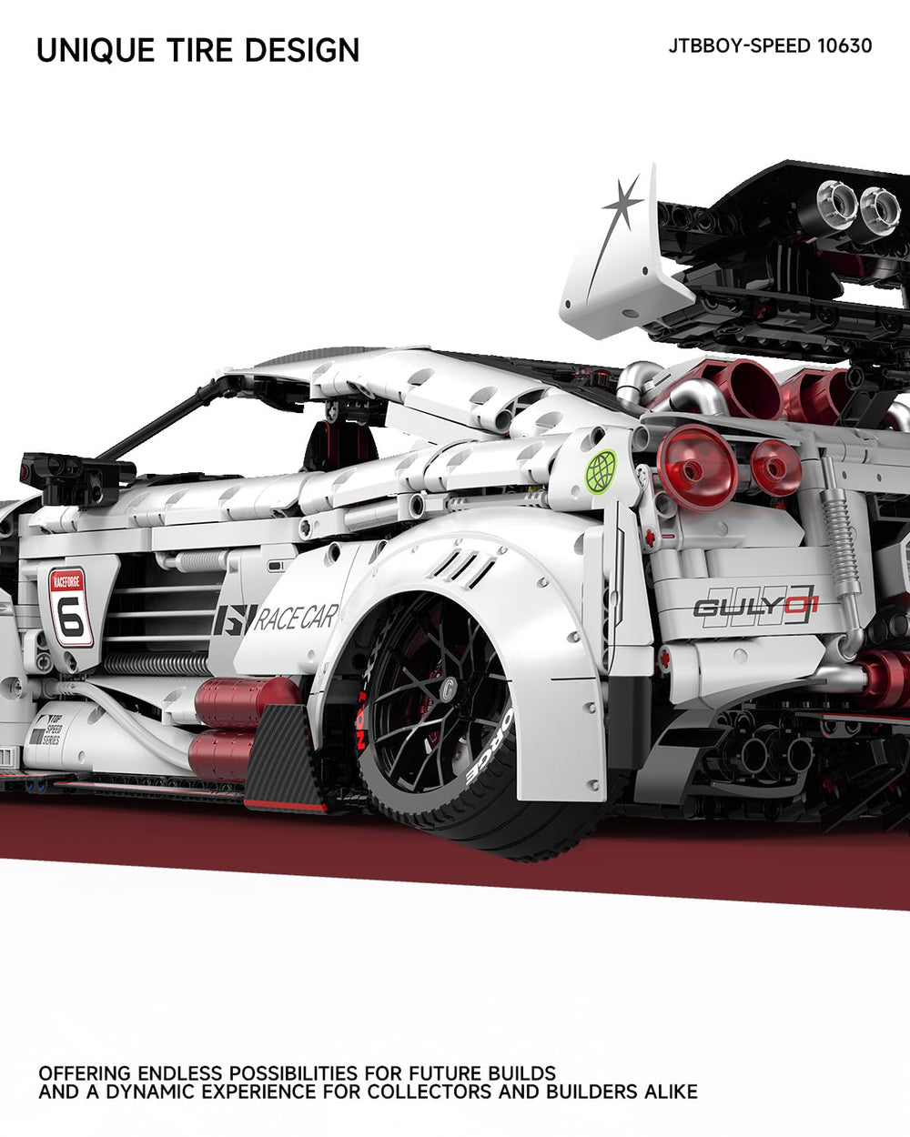 JTBBOY advanced suspension system enhances realistic driving feel