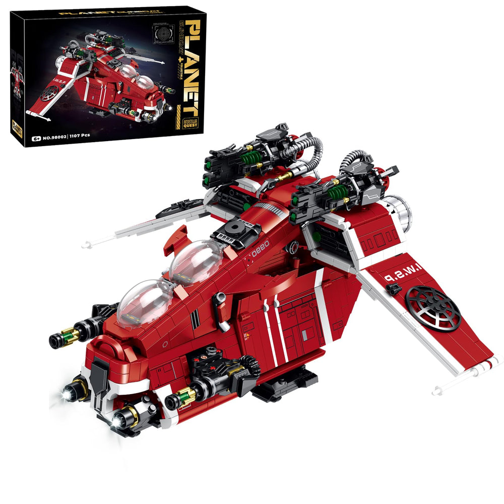 JTBBOY Restore Classic Gunship front view shows display-ready detail.
