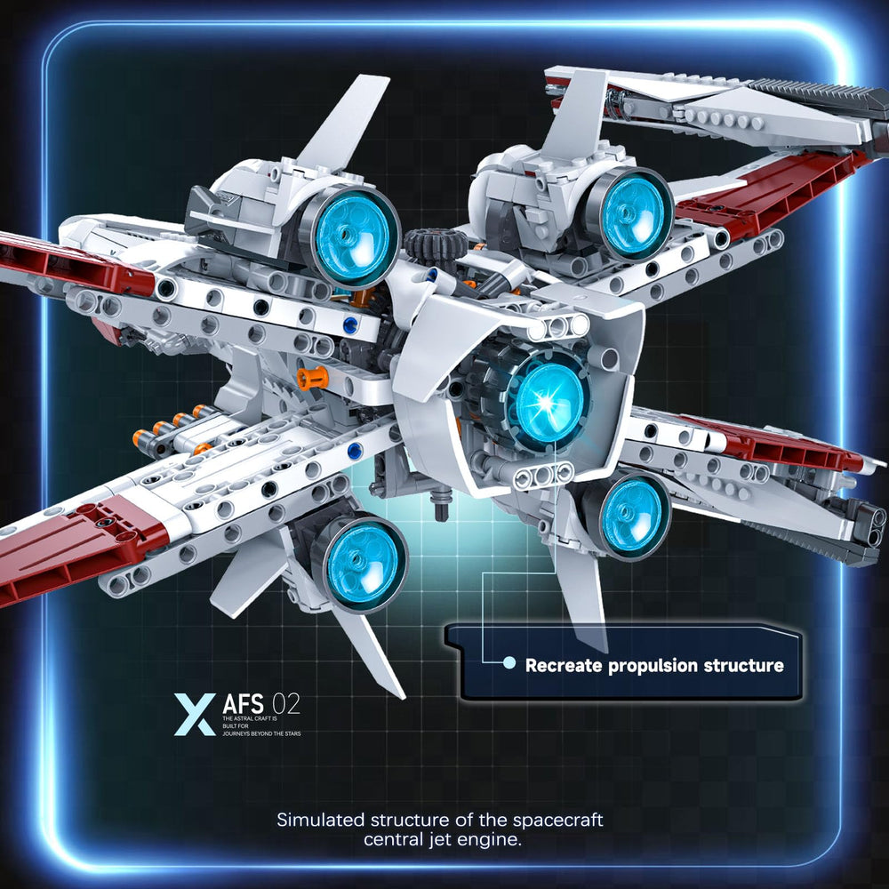 JTBBOY Space War Fighter wings detail enhances realism for collectibles display.